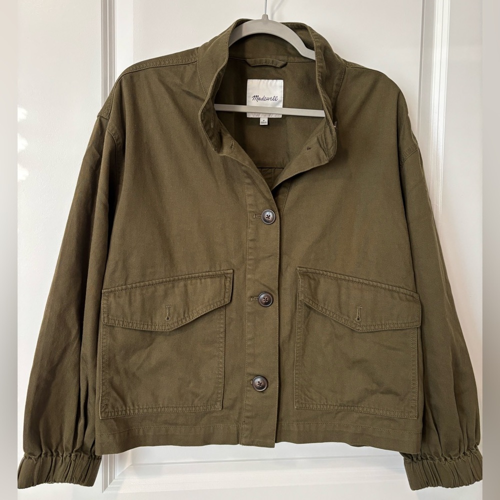 Madewell Utility Jacket in Olive